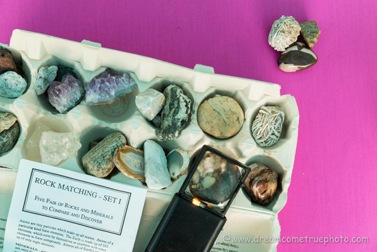 Rock Hunters - identifying, sorting, studding rocks with kids.  Fun introduction to Geology.